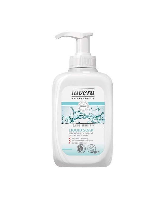 Lavera Basis Κρεμοσάπουνο με βιολογική καλέντουλα & βιολογική αμαμηλίδα 300ml